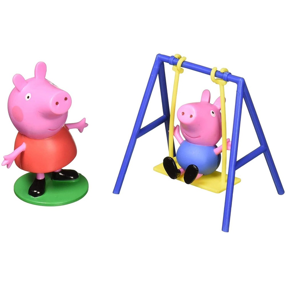 Peppa Pig Swing Set DecoPac Cake Topper Kit - New Sealed